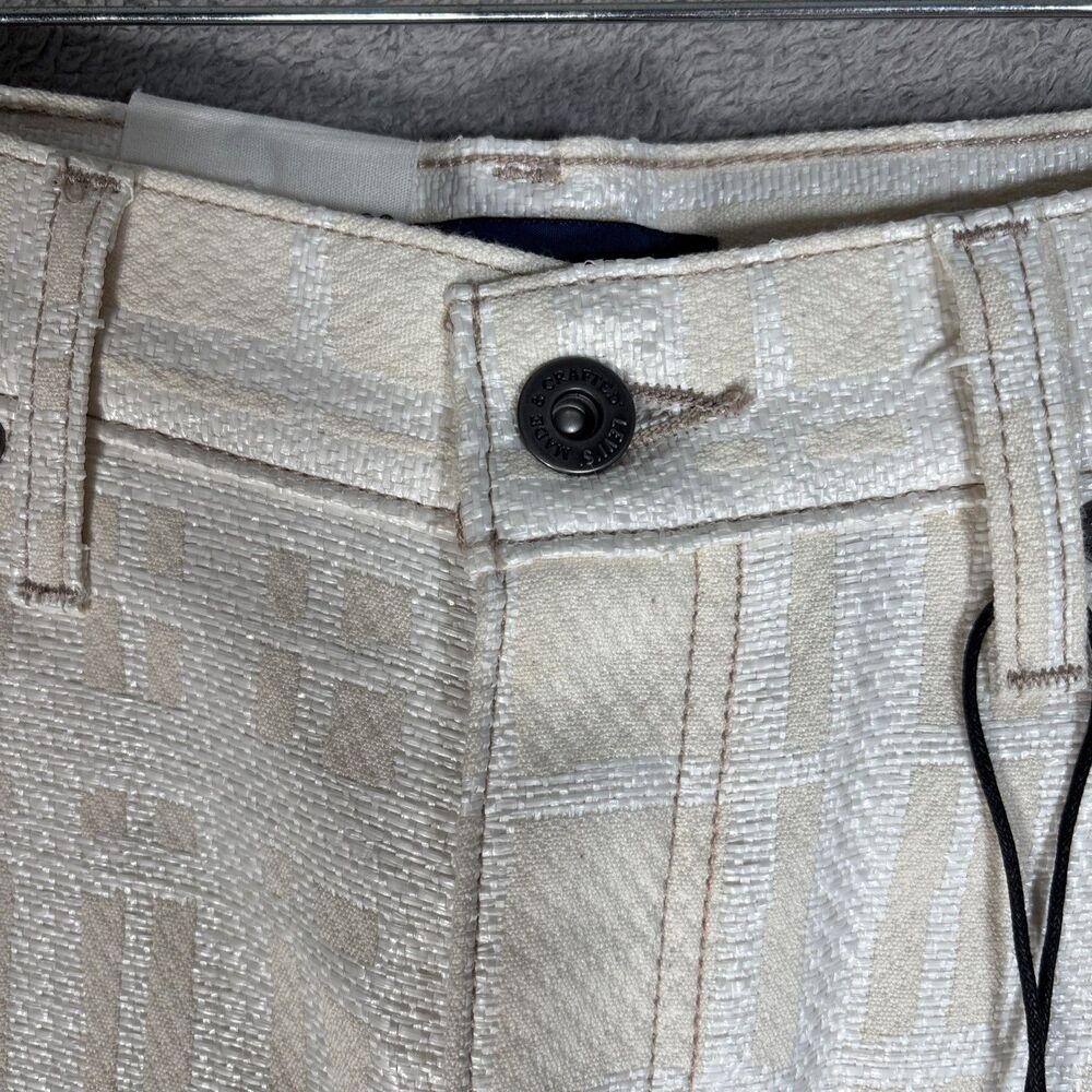 NWT Levi’s Made & Crafted Jeans Women’s Size 29x27 The Column Taper Summer Plaid - Picture 10 of 16